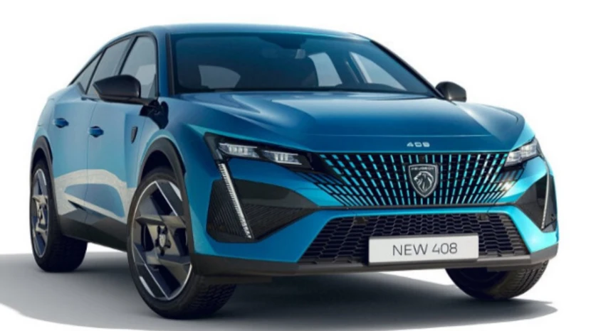 بيجو 408 جي تي 2025 من الأمام