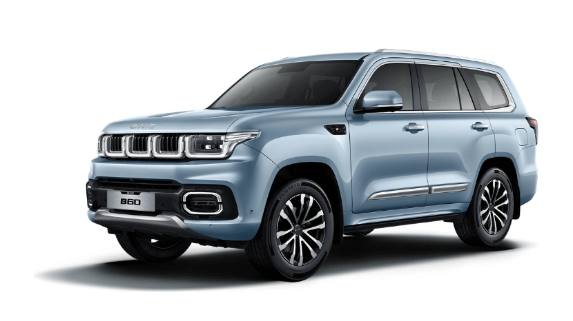 بايك BJ60 إيليت 2027 من الأمام